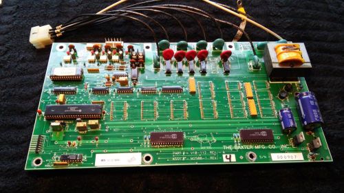 Circuit Board Baxter Rack Oven OV210G M2B Control board