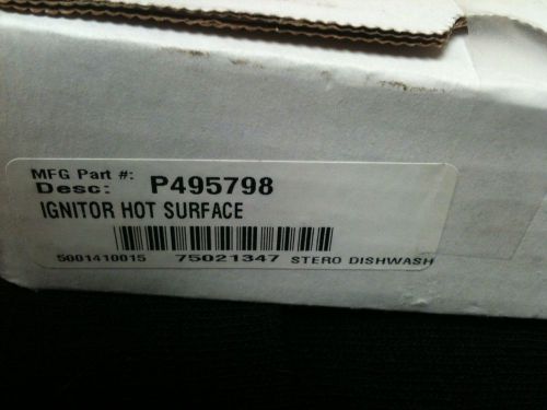 HOT SURFACE IGNITOR Norton 120V Model 601 24&#034; Leads for Stero Dishwasher 441339