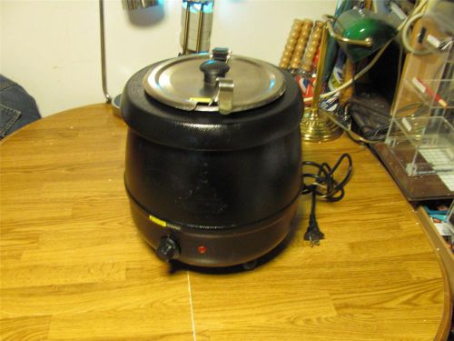 Commercial globe soup food kettle warmer cooker+insert+lid-lado-good used cond for sale