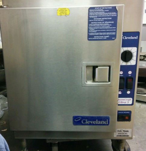 Cleveland SteamCraft Ultra 5 21CGA5 Natural Gas Electric Convection Steamer