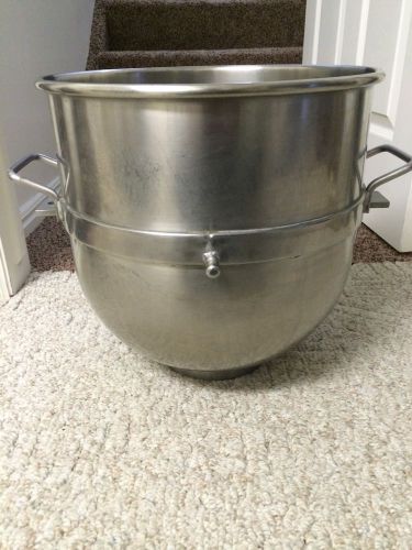 LARGE INDUSTRIAL STAINLESS STEEL MIXING BOWL FOOD GRADE POT LAB COOKING