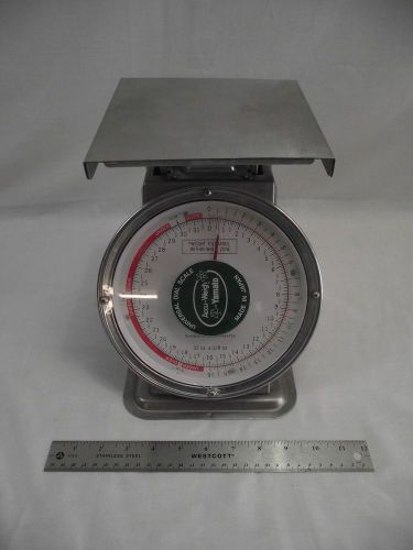 YAMATO DELUXE COMMERCIAL UNIVERSAL ACCUWEIGH DIAL SCALE 32 OZ X 1/16 1/8 1/4