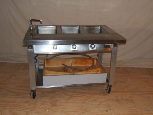 Servolift Eastern Hot Food Unit 50in L x 36in D x 36in H 501-3 Stainless Steel