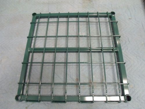 Dunnage shelf with wire mat 24&#034; x 24&#034; metro 2424drk3    heavy duty for sale