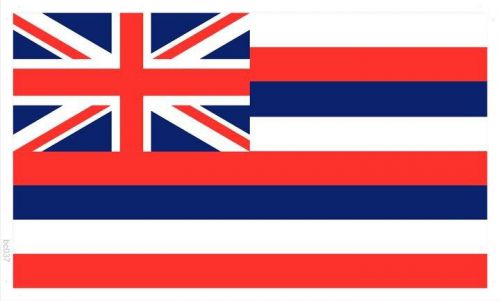 bc037 FLAG OF HAWAII (Wall Banner Only)