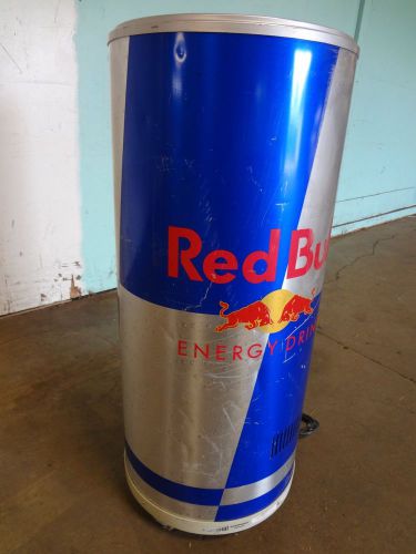 &#034;vestfrost&#034; commercial &#034;red bull&#034; refrigerated bottle / can display merchandiser for sale