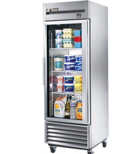True ts-23fg stainless reach-in glass swing door -10f freezer 115v !!! for sale