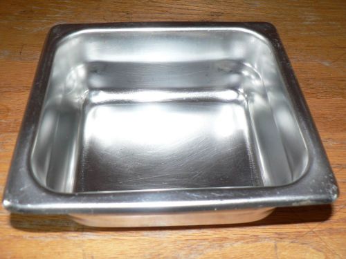 SECO WARE  1/6 size STAINLESS STEEL Offset Shoulder Steam Table Pan 2.5&#034; Deep