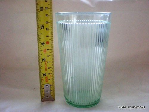 48 lot 16oz crystalon stackable tumbler stack-all carlisle 4034-09 meadow green for sale