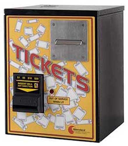 Standard change makers mcm100-tik mini ticket vending machine for sale