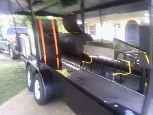 Smoker Grill Catering Trailer