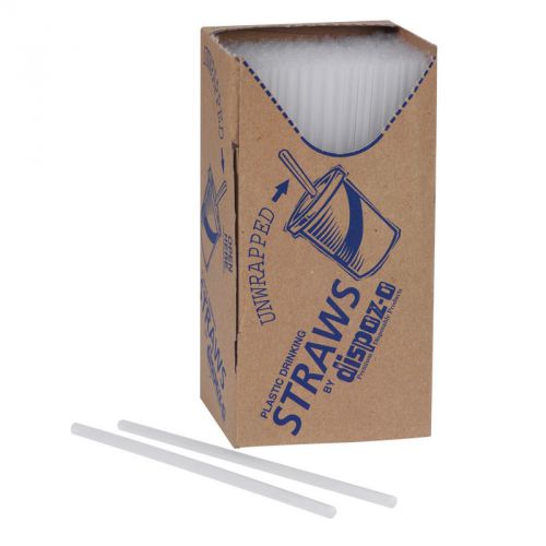 Plastic Straws for Snow Cones Shaved Ice &amp; Slush Drinks #1082 Gold Medal