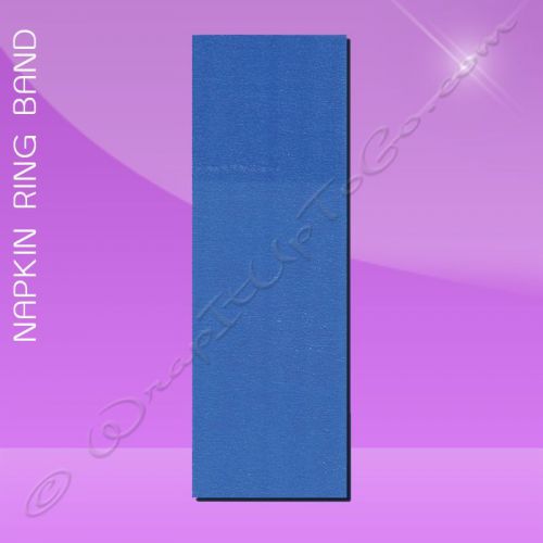 Napkin Ring Band – 1-1/2 x 4-1/2 – Blue