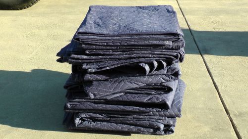 Moving Blankets Bundle of Ten 72&#034;x80&#034; local pickup only