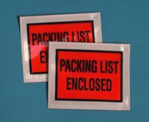 Packing List Envelopes 4-1/2&#039;&#039; x 5-1/2&#039;&#039; Top &#039;&#039;print Packing List&#039;&#039; 100 Count