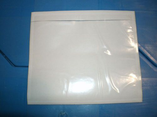 575 Clear Packing List slip Holders Envelope 7&#034; x 6&#034; Pouch (side load) Free Ship