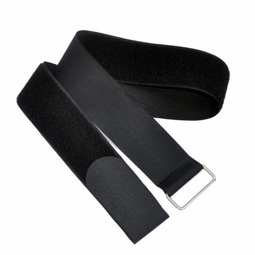 2 x velcro adjustable straps metal buckle luggage tie down cable shed tidy #n0f for sale