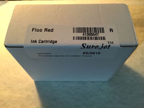 4135554T Fluo Red ink Cartridge for Neopost ISINK34
