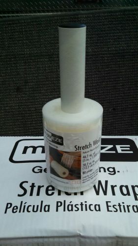 Stretch, cling, shrink pallet packaging wrap/film. case (12) 5&#034; x1000&#039; 80 gauge for sale