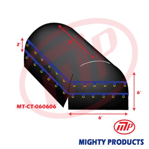 Truck tarp, flatbed truck tarp - coil tarp -6x6x6  (mt-ct-060606) for sale