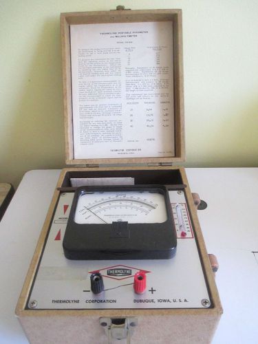 Thermolyne Portable Pyrometer and Millivoltmeter - Model PM-1K50