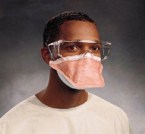 QTY (10) Orange Kimberly-Clark TECNOL PFR95 N95 Filter Respirator Surgical Mask
