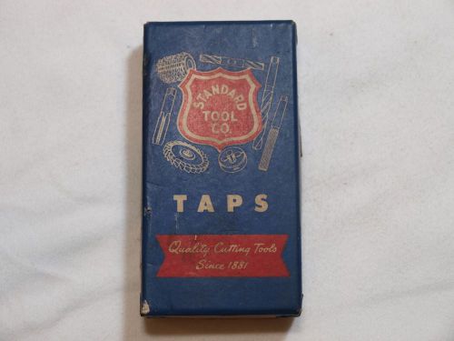 Standard tool co. 5/8&#034;-11 nc vintage tap set original box  list 131 carb. for sale