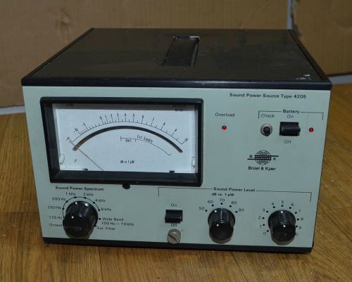 el &amp; Kjaer Sound Power Source type 4205