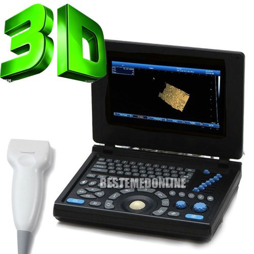 BEST SCANNER ON EBAY!!! Full Digital 3D PC LAPTOP Ultrasound Scanner LINEAR NEW