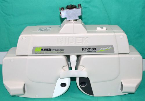 Marco / Nidek RT-2100 Refractor Auto Photopter Final Fit Phoroptor For Epic 2100
