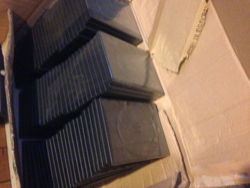 77 LINKYO 14mm Standard single black Machine Grade DVD cases