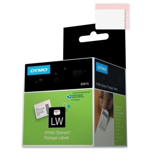 Dymo 30915 LW Stamps Postage Labels, 1-5/8&#034;x1-1/4&#034;, 200/RL, White  LabelWriter