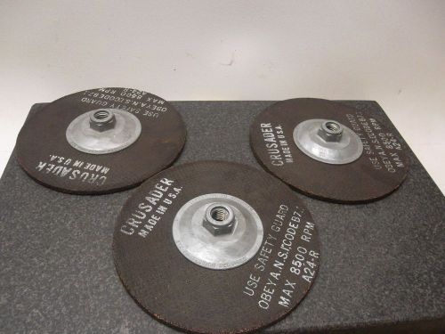 LOT OF ASSORTED  METAL GRINDING DISC