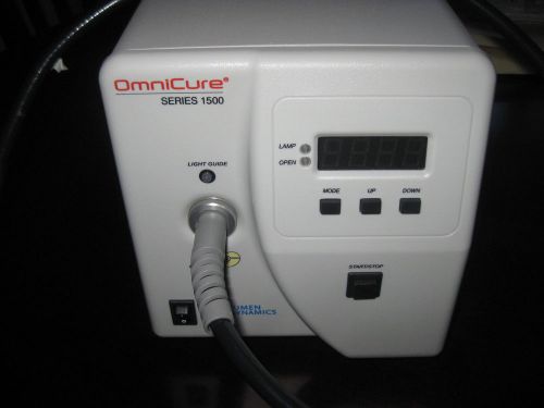 Omnicure S1500A Spot UV Curing Mercury Lamp System