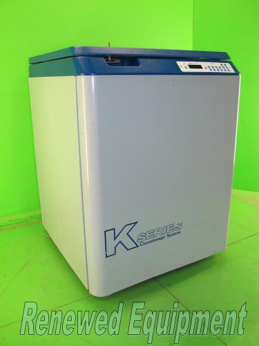 Taylor-wharton 24k k-series 555-006-v8 cryostorage system with kryos controller for sale