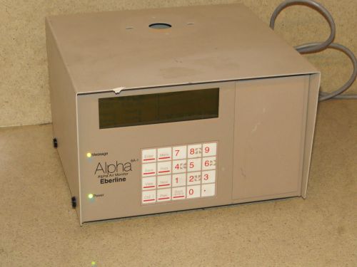 Eberline model alpha 6a-1 continuous alpha air particulate monitor (al6) for sale