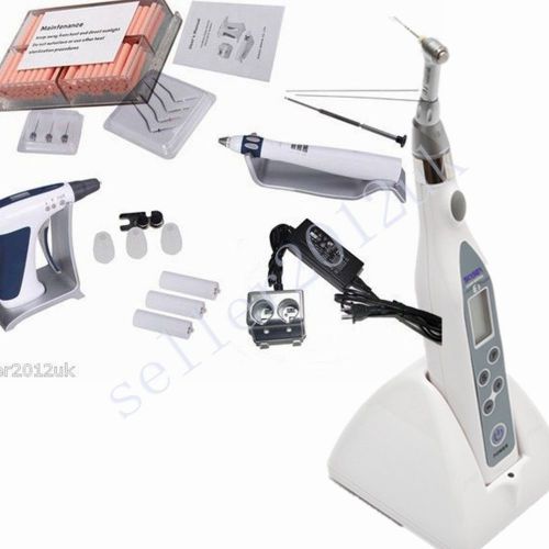 Wireless Cordless Dental Endo Motor E3 + Obturation System Gutta Percha Gun Pen