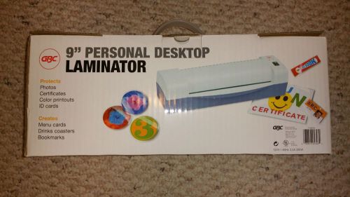Personal desktop laminator 9 inches