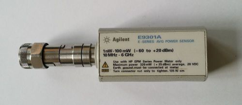 Agilent HP E9301A Average Power Sensor, 10 MHz to 6 GHz, -60 to +20 dBm, Failure