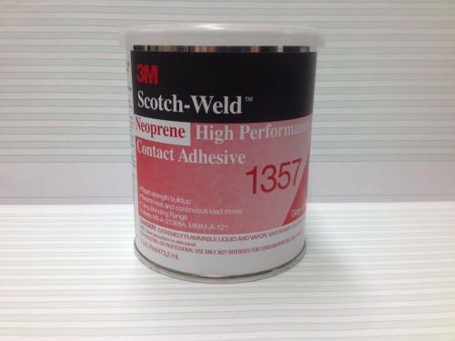 3m scotch-weld neoprene high preformance contact adhesive 1357 1 gallon yellow for sale