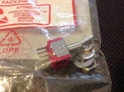 C&amp;k 7201sycqe toggle switches on-on dpdt pc mount for sale