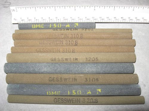 Finishing Stones- Round -  Box of 10  Gesswein and others