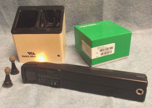 Welch Allyn AudioScope 3 Screening Audiometer 23300 Charger Specula ...inv #MF11