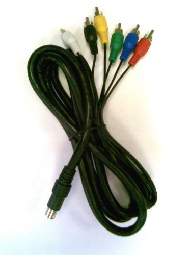 10-pin mini DIN to 6x RCA cable. Amino Aminet 502-419