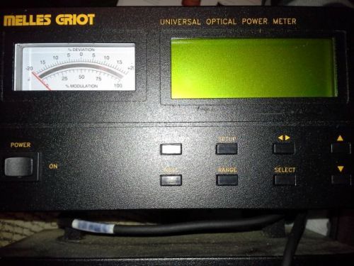 Melles Griot 13PDC001 Universal Optical Power Meter with 13PDH101 Detector
