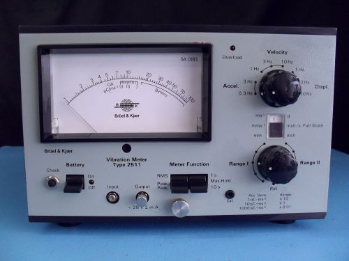 B&amp;K Type 2511  - Vibration Meter