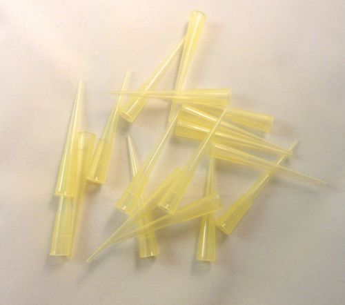 500pcs 200ul Micro Pipette Tips Yellow Free Shipping From USA