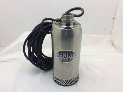 (1) BJM Pumps BJM R750-115 2&#034; Submersible Pump 110V/60Hz