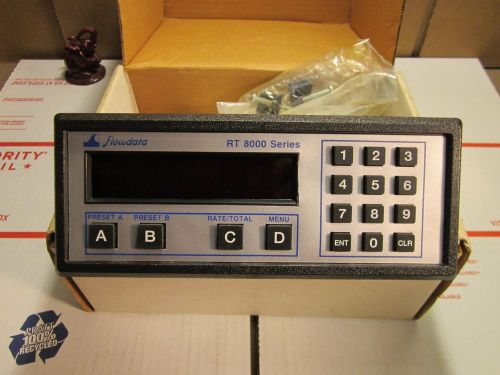 Flowdata RT 8000 Series Totalizer MS212-3 RT80A3A2C3