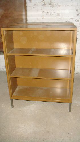 Steelcase heavy duty vintage bookcase shelving unit